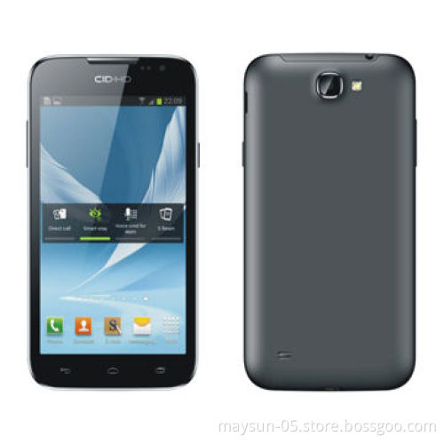 5-inch Dual Core Mid-level MT6572 Smartphone with Drawbench Shining Back Shell